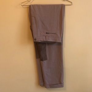 Lauren Ralph Lauren riding style slacks pig suede